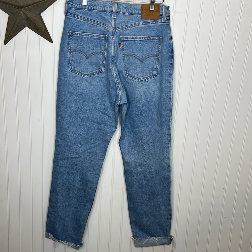 Levi’s 70’s High Slim Straight Light Wash size 30 - Picture 8 of 16